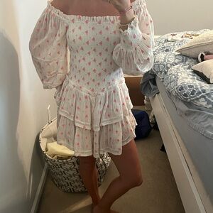 Gorgeous LoveShackFancy dress. Size petite but fits XS or small!!